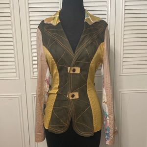 Stylish Multicolor Women's Blazer